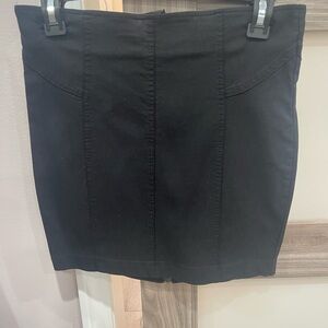 Love Culture Black Mini Pencil Skirt